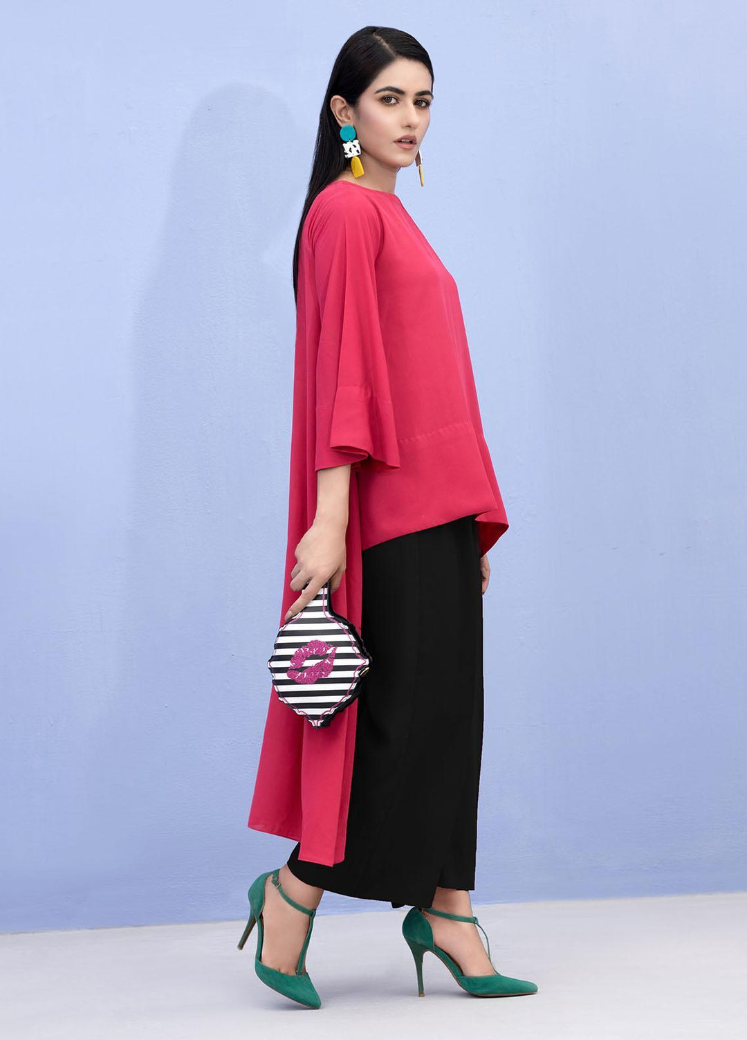 Lakhany Pret Fancy Crepe Shirt LSM21T 2403