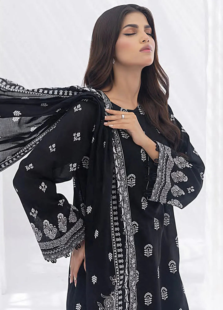 Lakhany Printed Lawn Suit Unstitched 3 Piece LSM24MC LG-AR-0010 - Summer Collection