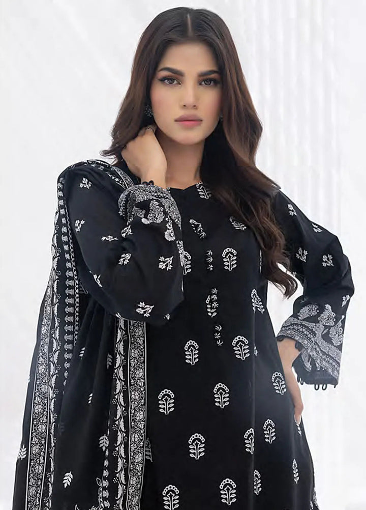 Lakhany Printed Lawn Suit Unstitched 3 Piece LSM24MC LG-AR-0010 - Summer Collection