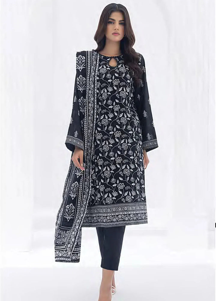 Lakhany Printed Lawn Suit Unstitched 3 Piece LSM24MC LG-AR-0011 - Summer Collection