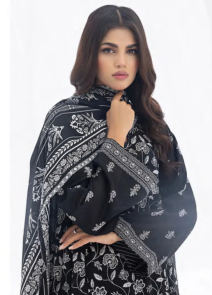 Lakhany Printed Lawn Suit Unstitched 3 Piece LSM24MC LG-AR-0011 - Summer Collection