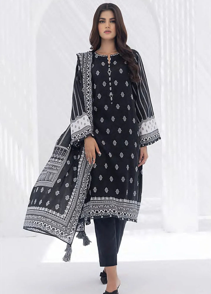 Lakhany Printed Lawn Suit Unstitched 3 Piece LSM24MC LG-SK-0233 - Summer Collection