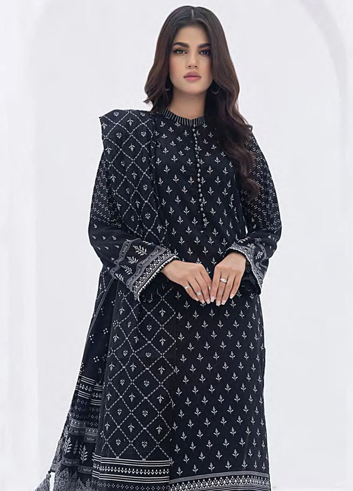 Lakhany Printed Lawn Suit Unstitched 3 Piece LSM24MC LG-SR-0214 - Summer Collection