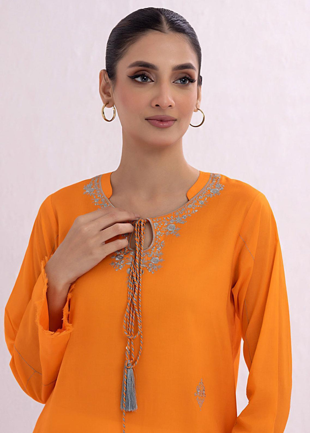 Lakhany Pret Embroidered Lawn Kurti LG-SK-0124