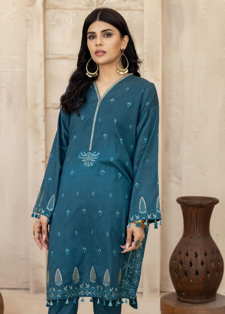 Lakhany Pret Embriodered Cambric 2 Piece Suit LSM-2640