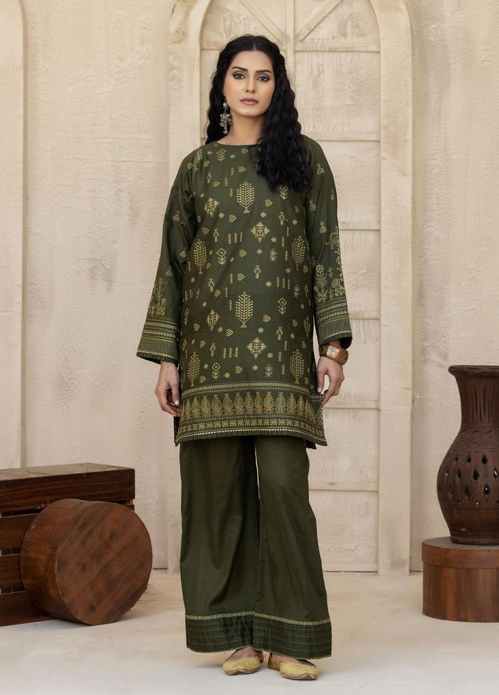 Lakhany Pret Embriodered Net 2 Piece Suit LSM-2641