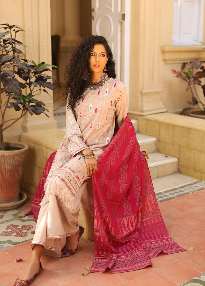 Shehnai By Lakhany Embroidered Woven Suits Unstitched 3 Piece LSM21SH 9818 - Festive Collection