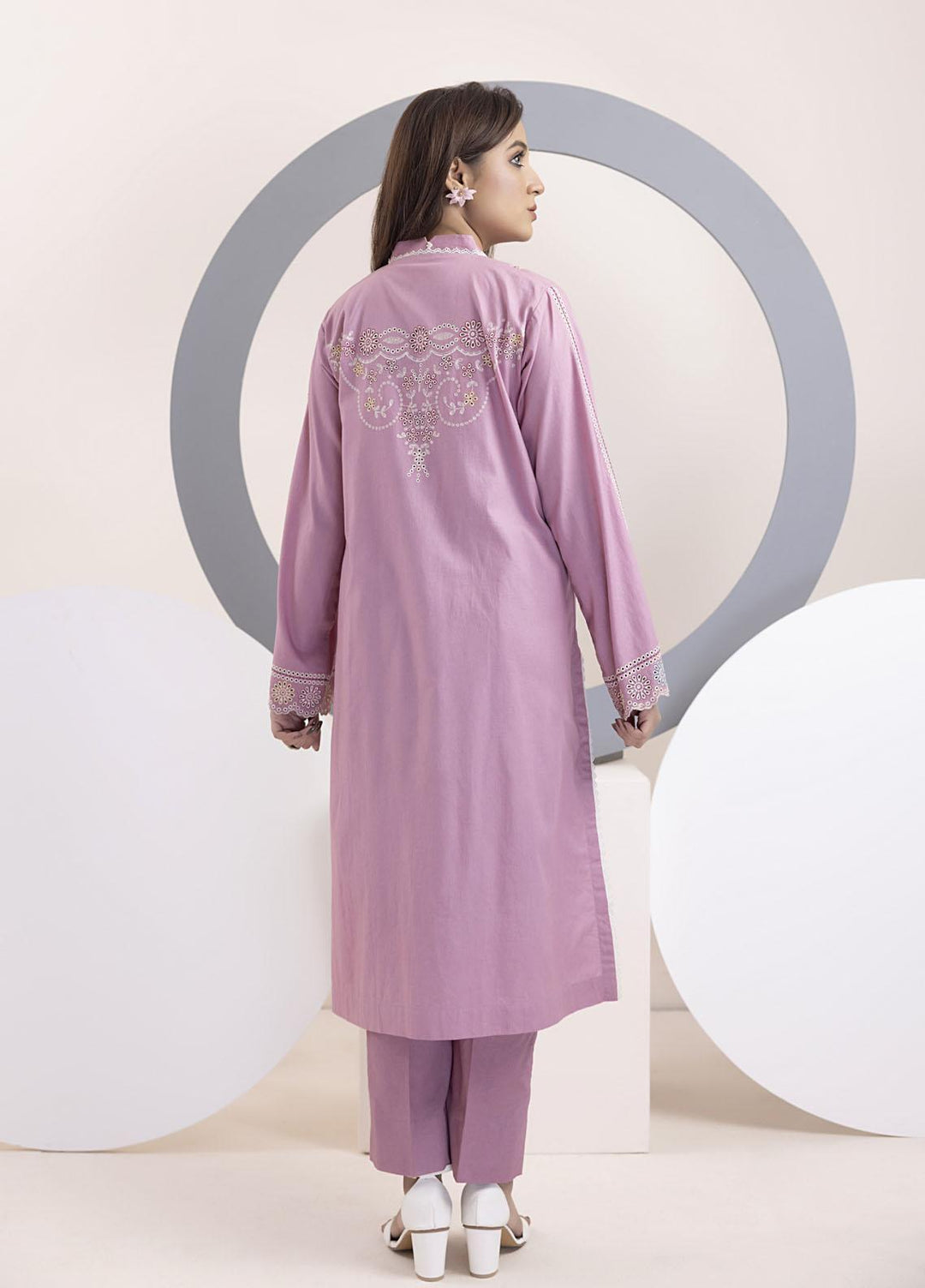 Lakhany Pret Embroidered Jacquard 2 Piece Suit LSM-3054