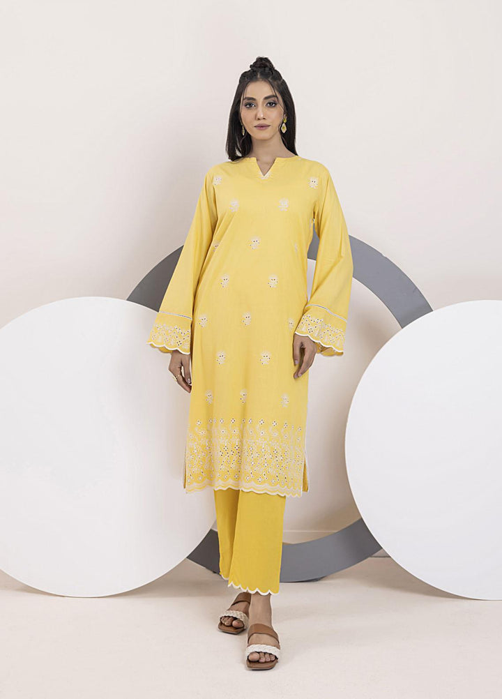 Lakhany Pret Embroidered Jacquard 2 Piece Suit LSM-3055