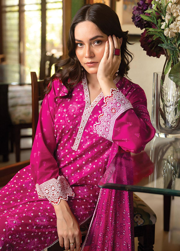Lakhany Embroidered Lawn Suits Unstitched 3 Piece LSM23SS LG-SR-0110 - Spring / Summer Collection