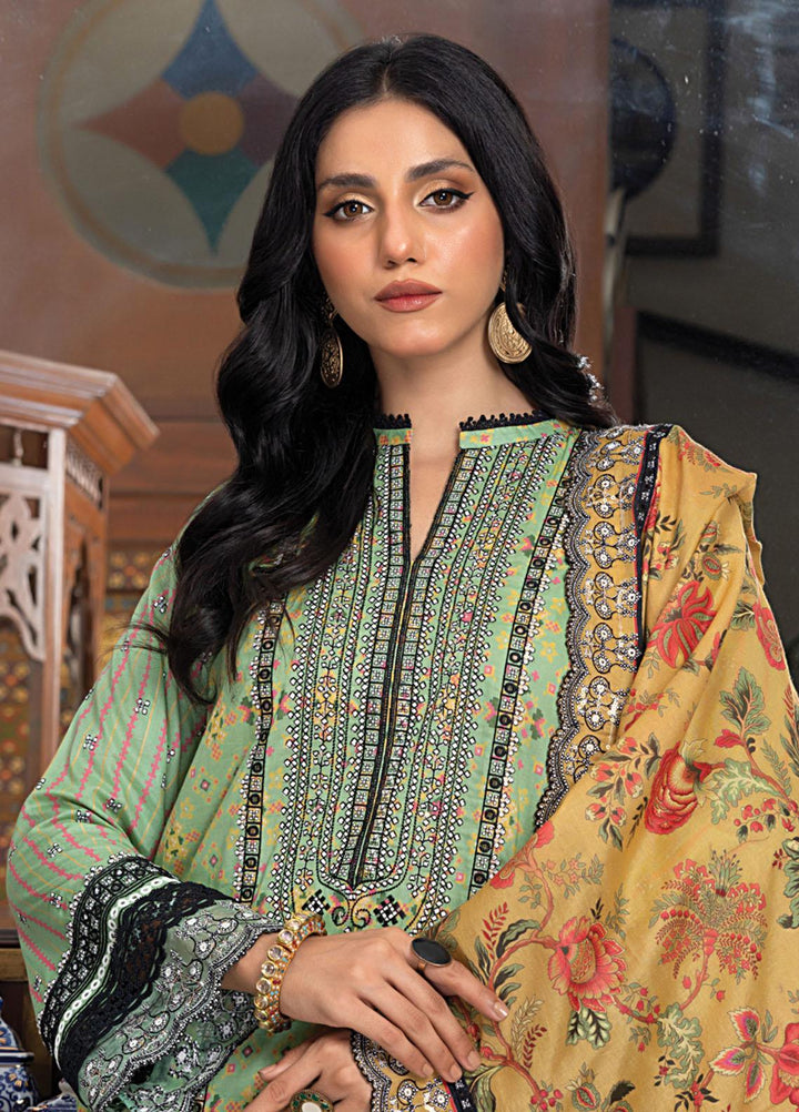 Lakhany Embroidered Lawn Suits Unstitched 3 Piece LSM23SS LG-SR-0115 - Spring / Summer Collection