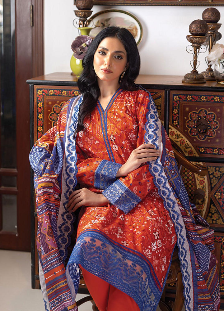 Lakhany Embroidered Lawn Suits Unstitched 3 Piece LSM23SS LG-AA-0011 - Spring / Summer Collection