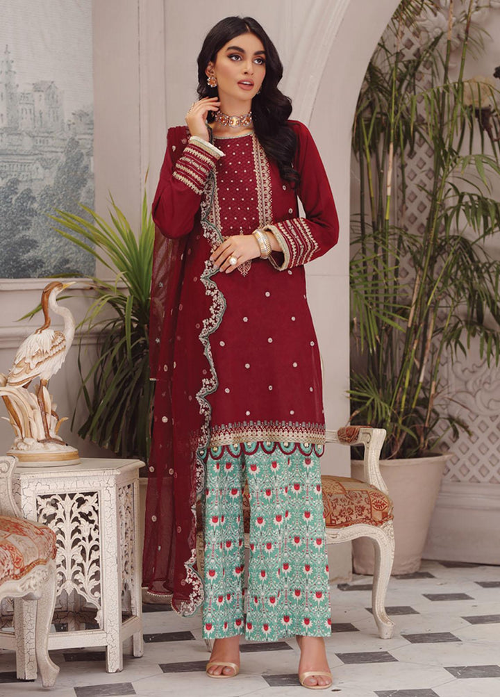 Lakhany Embroidered Dobby Suits Unstitched 3 Piece LSM23SG SG-5016 - Summer Collection