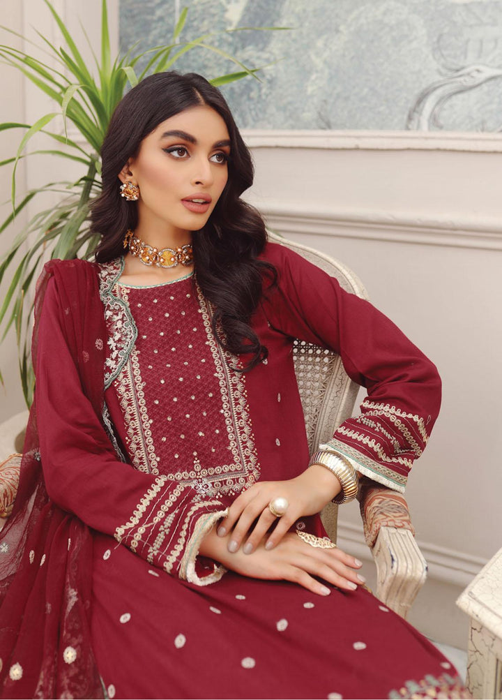 Lakhany Embroidered Dobby Suits Unstitched 3 Piece LSM23SG SG-5016 - Summer Collection