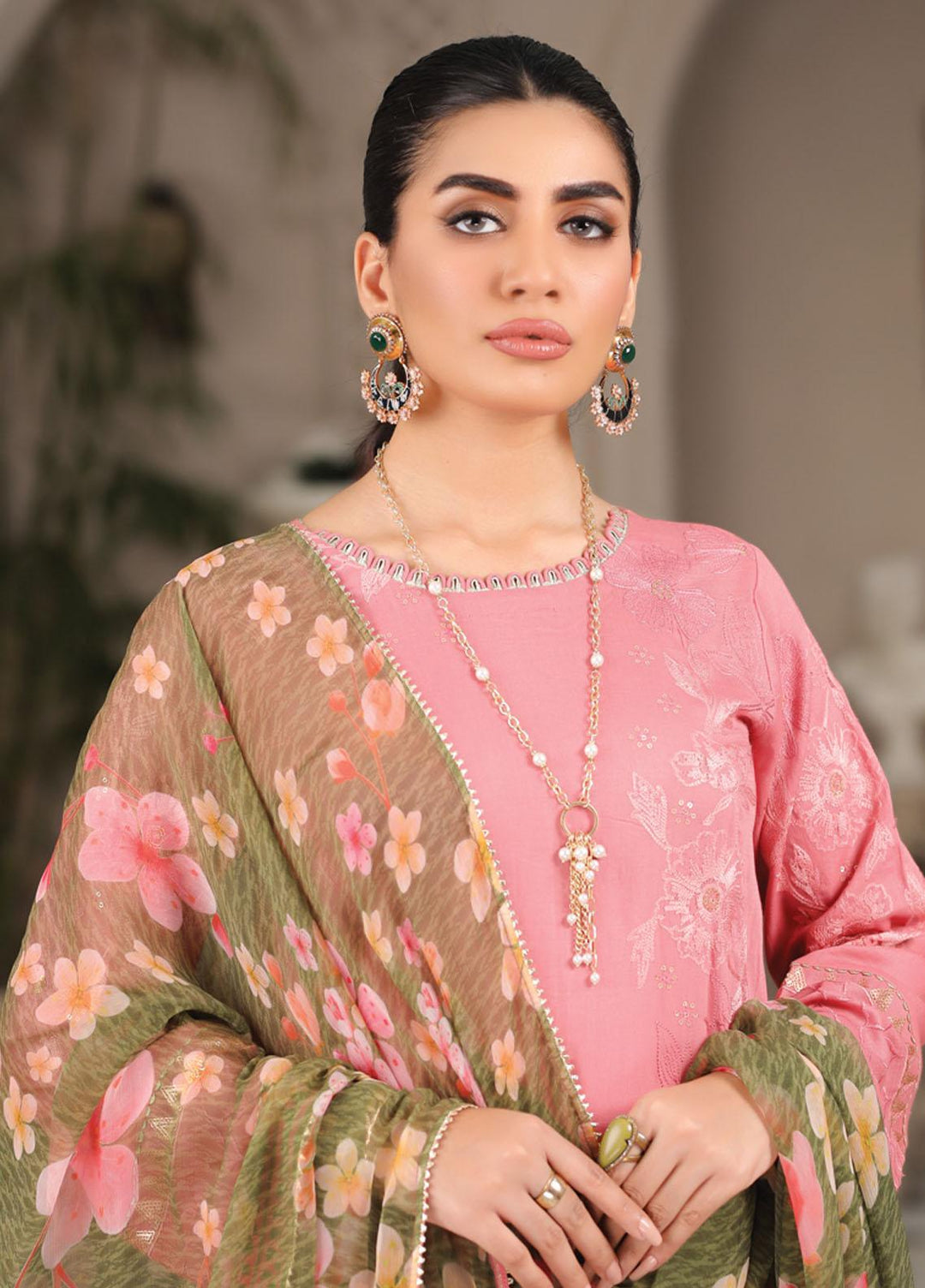 Lakhany Embroidered Dobby Suits Unstitched 3 Piece LSM23SG SG-5020 - Summer Collection