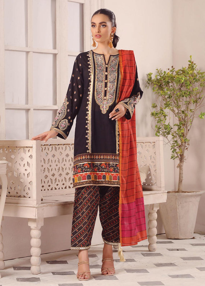 Lakhany Embroidered Dobby Suits Unstitched 3 Piece LSM23SG SG-5023 - Summer Collection