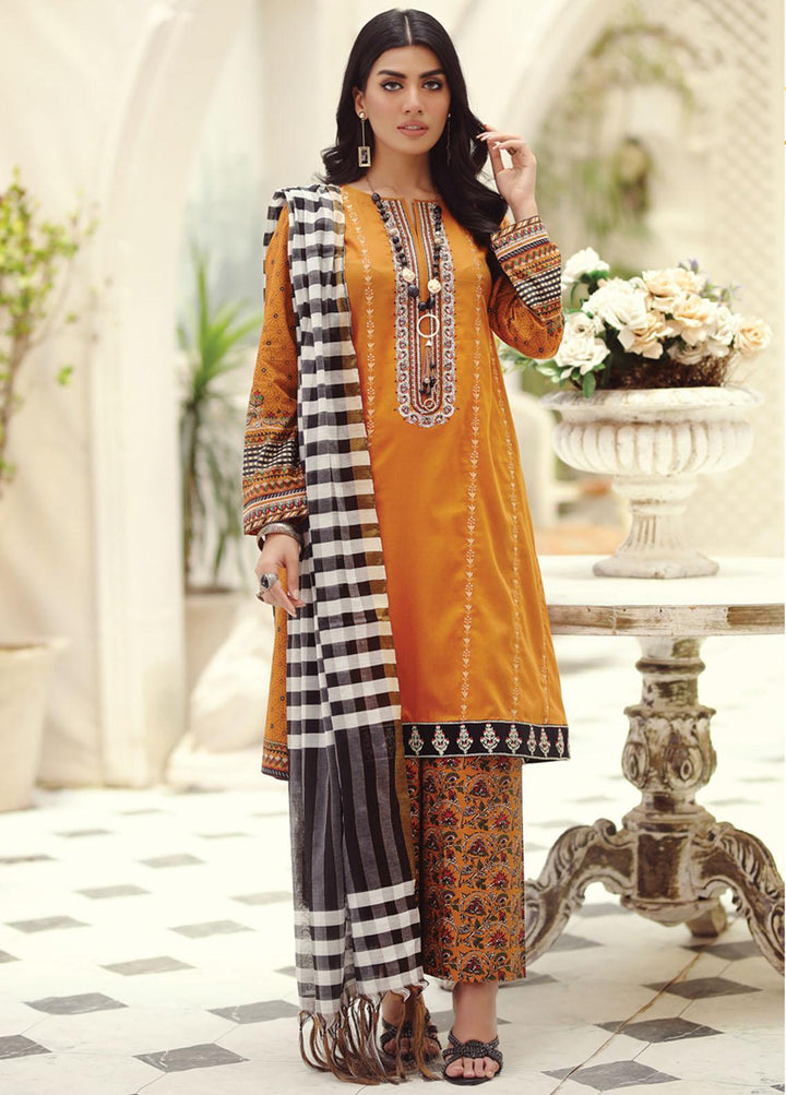 Lakhany Embroidered Dobby Suits Unstitched 3 Piece LSM23SG SG-5011 - Summer Collection