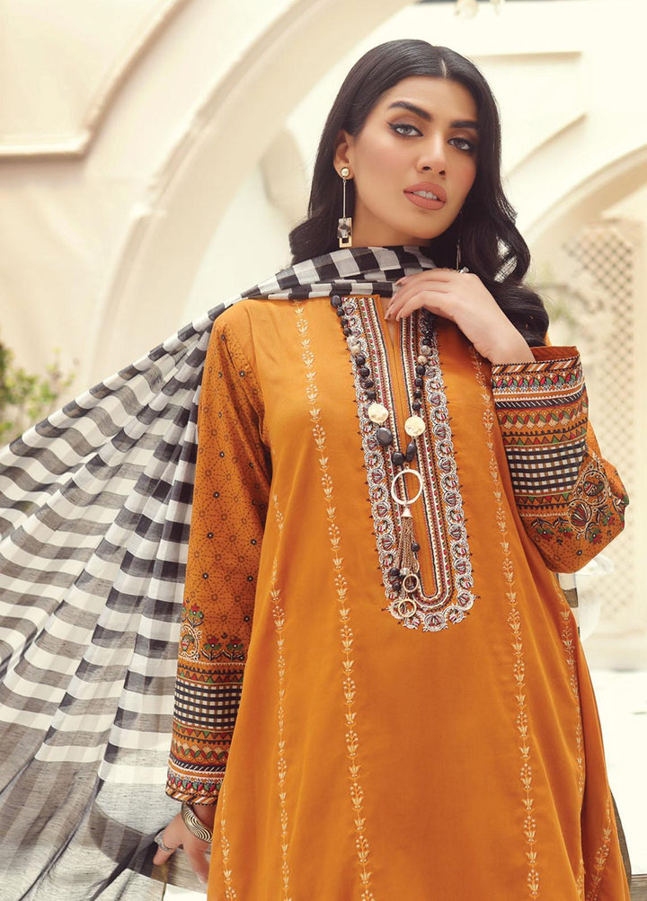 Lakhany Embroidered Dobby Suits Unstitched 3 Piece LSM23SG SG-5011 - Summer Collection