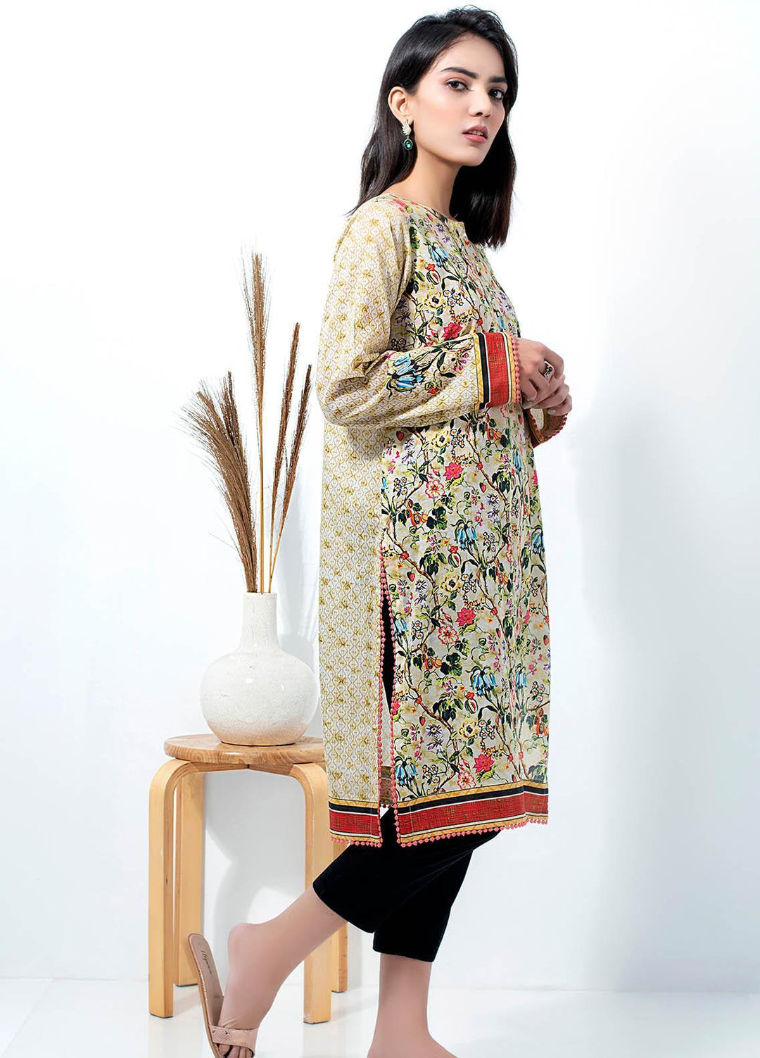 Lakhany Printed Lawn  Unstitched Kurties LSM21SP PK-2131 - Summer Collection