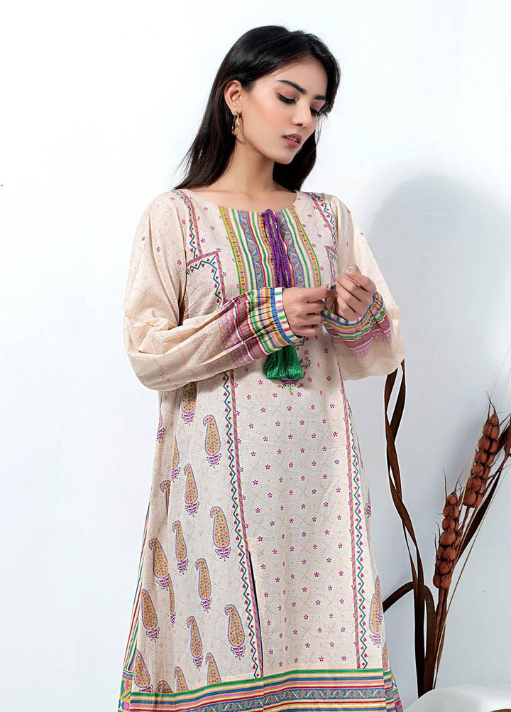 Lakhany Printed Lawn  Unstitched Kurties LSM21SP PK-2137 - Summer Collection