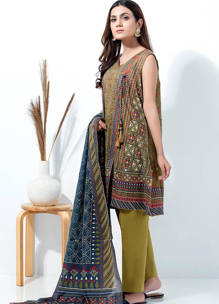 Lakhany Printed Lawn Suits Unstitched 3 Piece LSM21SP PL-2163 - Summer Collection