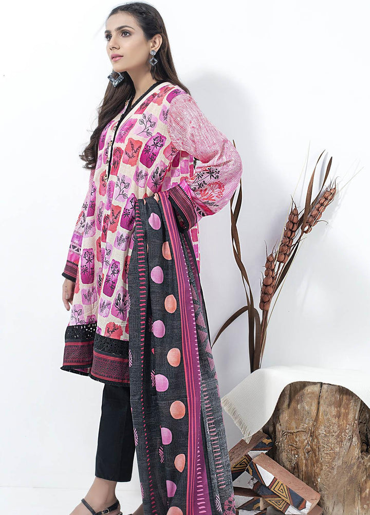 Lakhany Printed Lawn Suits Unstitched 2 Piece LSM21SP SD-2143 - Summer Collection