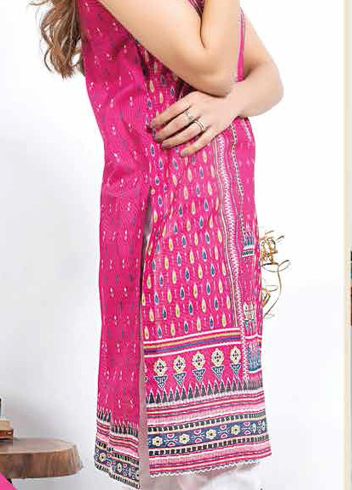 Lakhany Printed Lawn  Unstitched Kurties LSM21-SP2 DK-2172 - Summer Collection