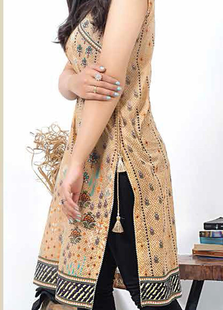 Lakhany Printed Lawn  Unstitched Kurties LSM21-SP2 DK-2174 - Summer Collection