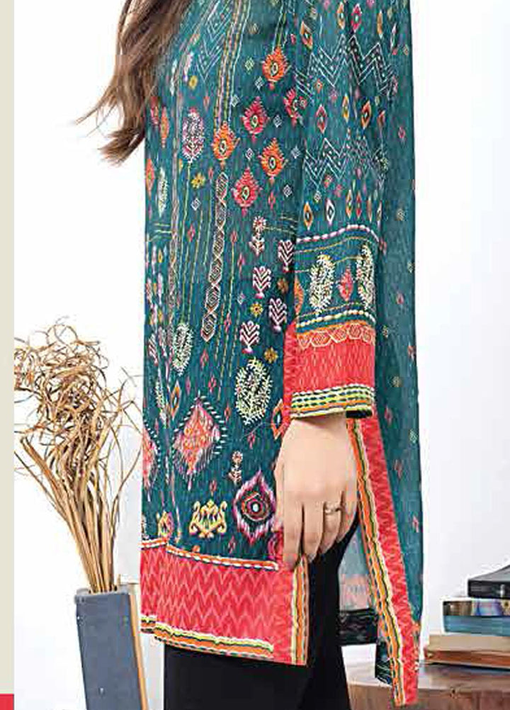 Lakhany Printed Lawn  Unstitched Kurties LSM21-SP2 DK-2178 - Summer Collection
