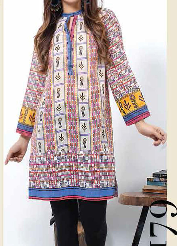 Lakhany Printed Lawn  Unstitched Kurties LSM21-SP2 DK-2179 - Summer Collection