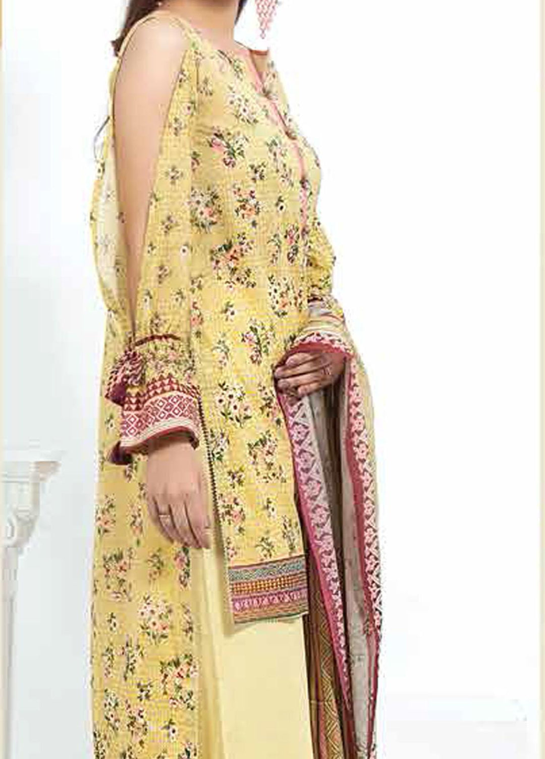 Lakhany Printed Lawn Suits Unstitched 3 Piece LSM21-SP2 PLC-2115 - Summer Collection