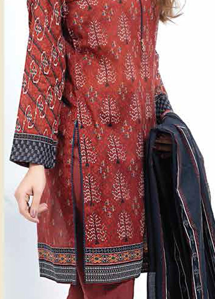 Lakhany Printed Lawn Suits Unstitched 3 Piece LSM21-SP2 PLC-2118 - Summer Collection