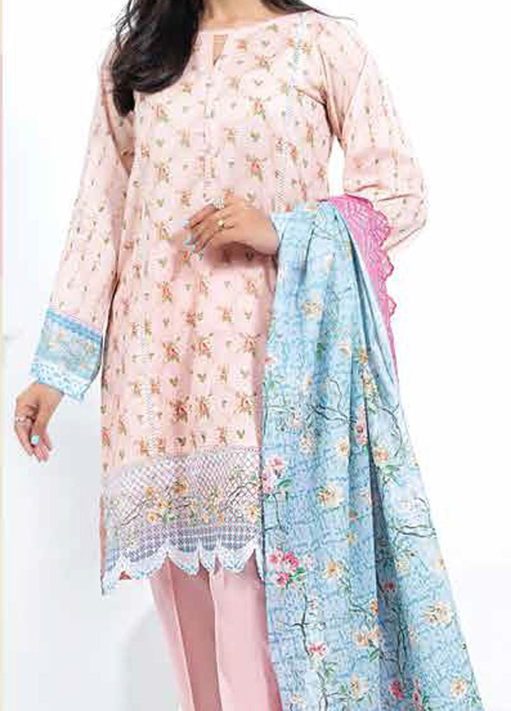 Lakhany Printed Lawn Suits Unstitched 3 Piece LSM21-SP2 PLC-2119 - Summer Collection