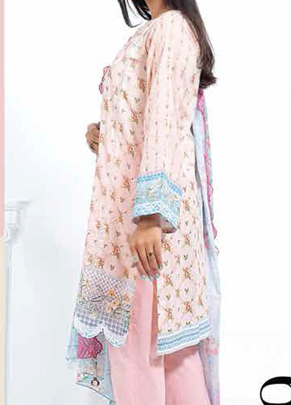 Lakhany Printed Lawn Suits Unstitched 3 Piece LSM21-SP2 PLC-2119 - Summer Collection