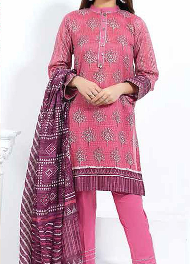 Lakhany Printed Lawn Suits Unstitched 3 Piece LSM21-SP2 PLC-2120 - Summer Collection
