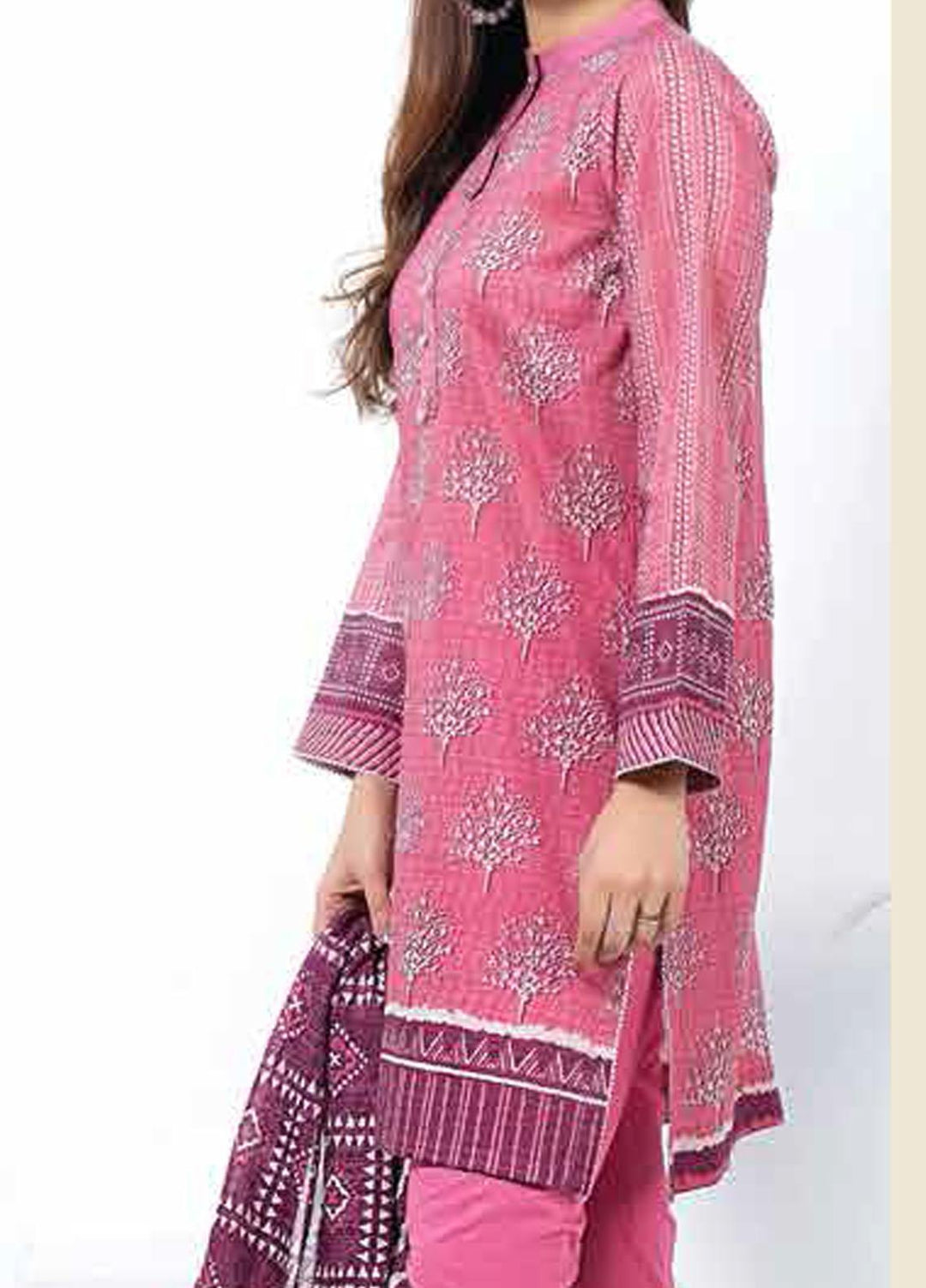 Lakhany Printed Lawn Suits Unstitched 3 Piece LSM21-SP2 PLC-2120 - Summer Collection