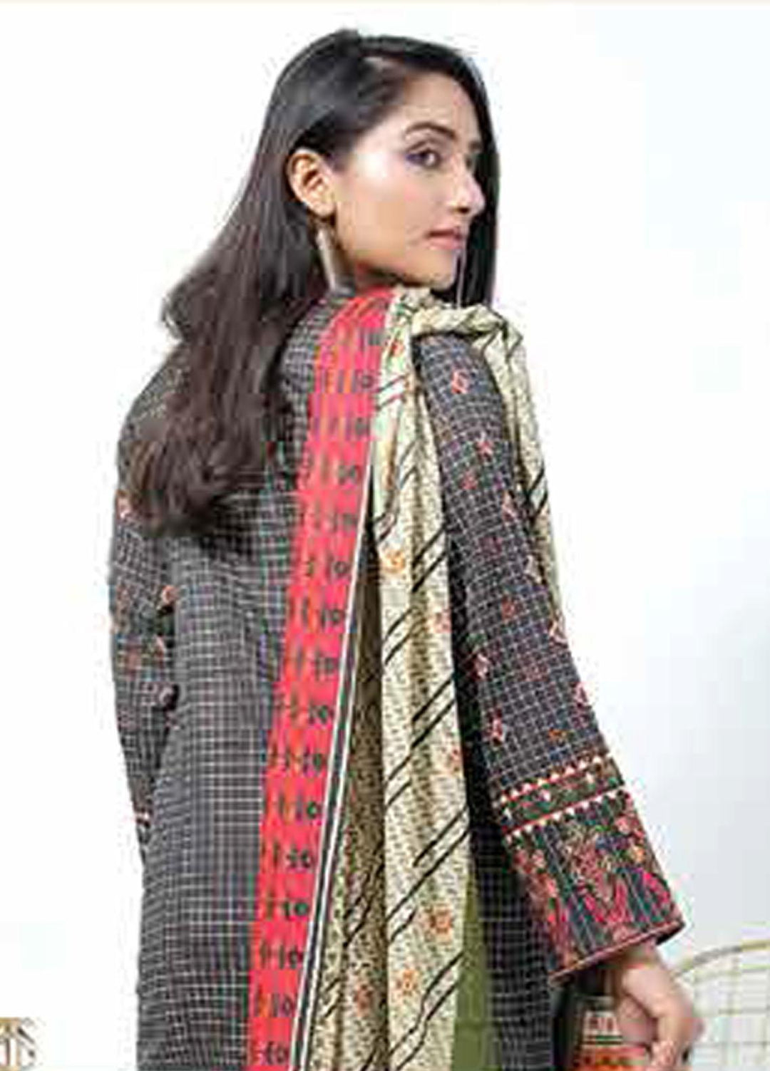 Lakhany Printed Lawn Suits Unstitched 2 Piece LSM21-SP2 TPC-2190 - Summer Collection