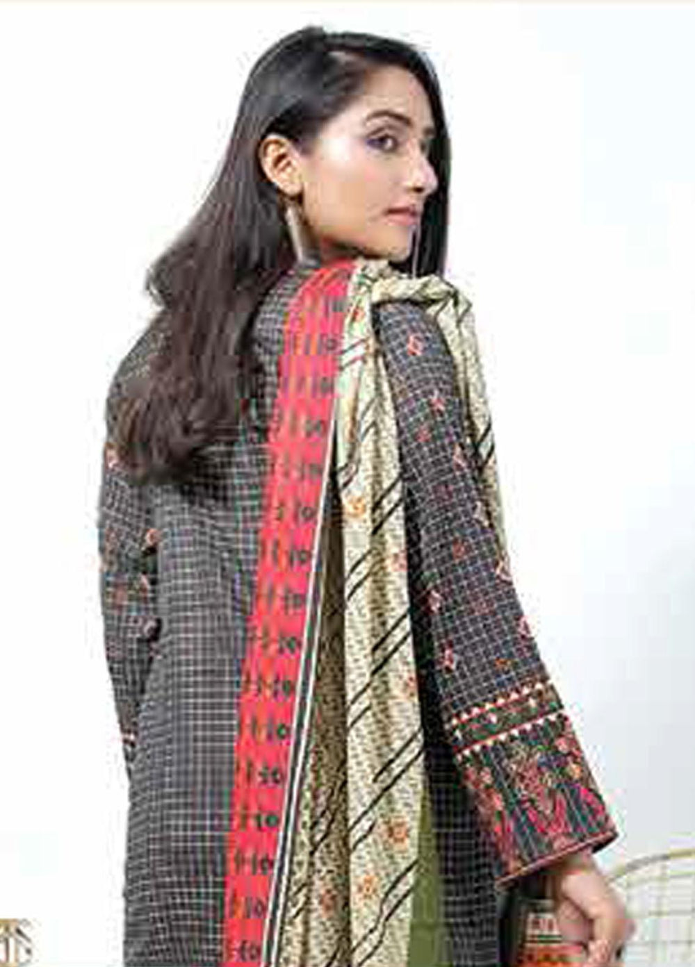 Lakhany Printed Lawn Suits Unstitched 2 Piece LSM21-SP2 TPC-2190 - Summer Collection