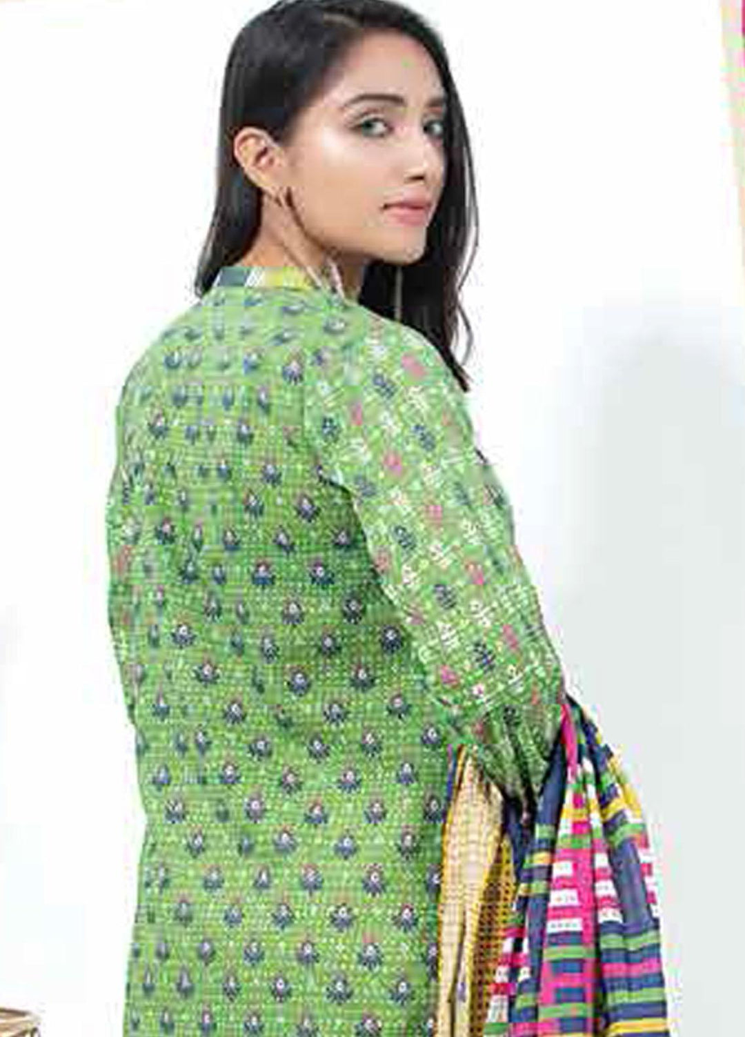 Lakhany Printed Lawn Suits Unstitched 2 Piece LSM21-SP2 TPC-2195 - Summer Collection