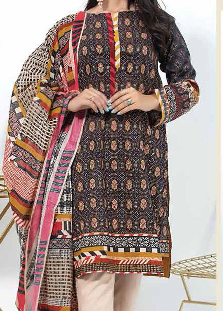 Lakhany Printed Lawn Suits Unstitched 2 Piece LSM21-SP2 TPC-2196 - Summer Collection