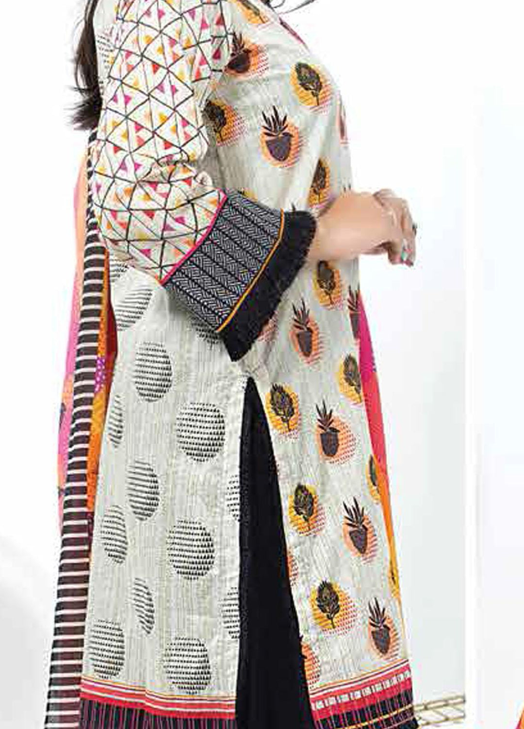 Lakhany Printed Lawn Suits Unstitched 2 Piece LSM21-SP2 TPC-2197 - Summer Collection