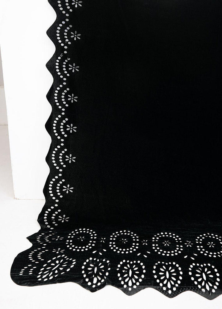 Lakhany Embroidered Velvet  Shawls LSM-2948 SHAWL (B) - Luxury Velvet Shawls