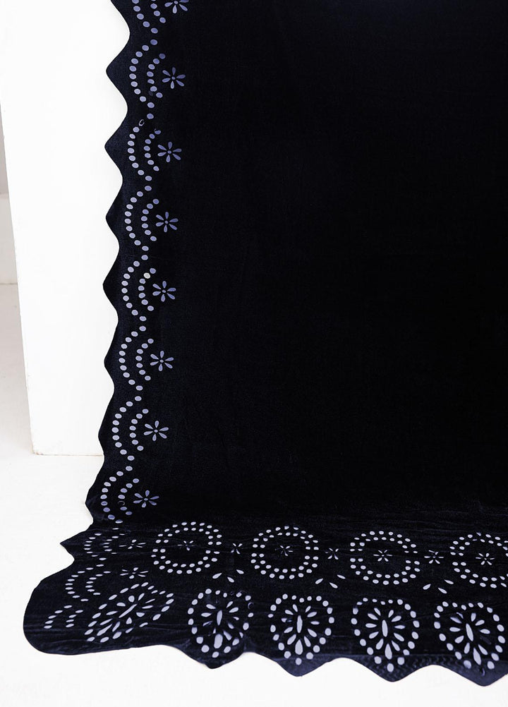 Lakhany Embroidered Velvet  Shawls LSM-2948 SHAWL (NB) - Luxury Velvet Shawls