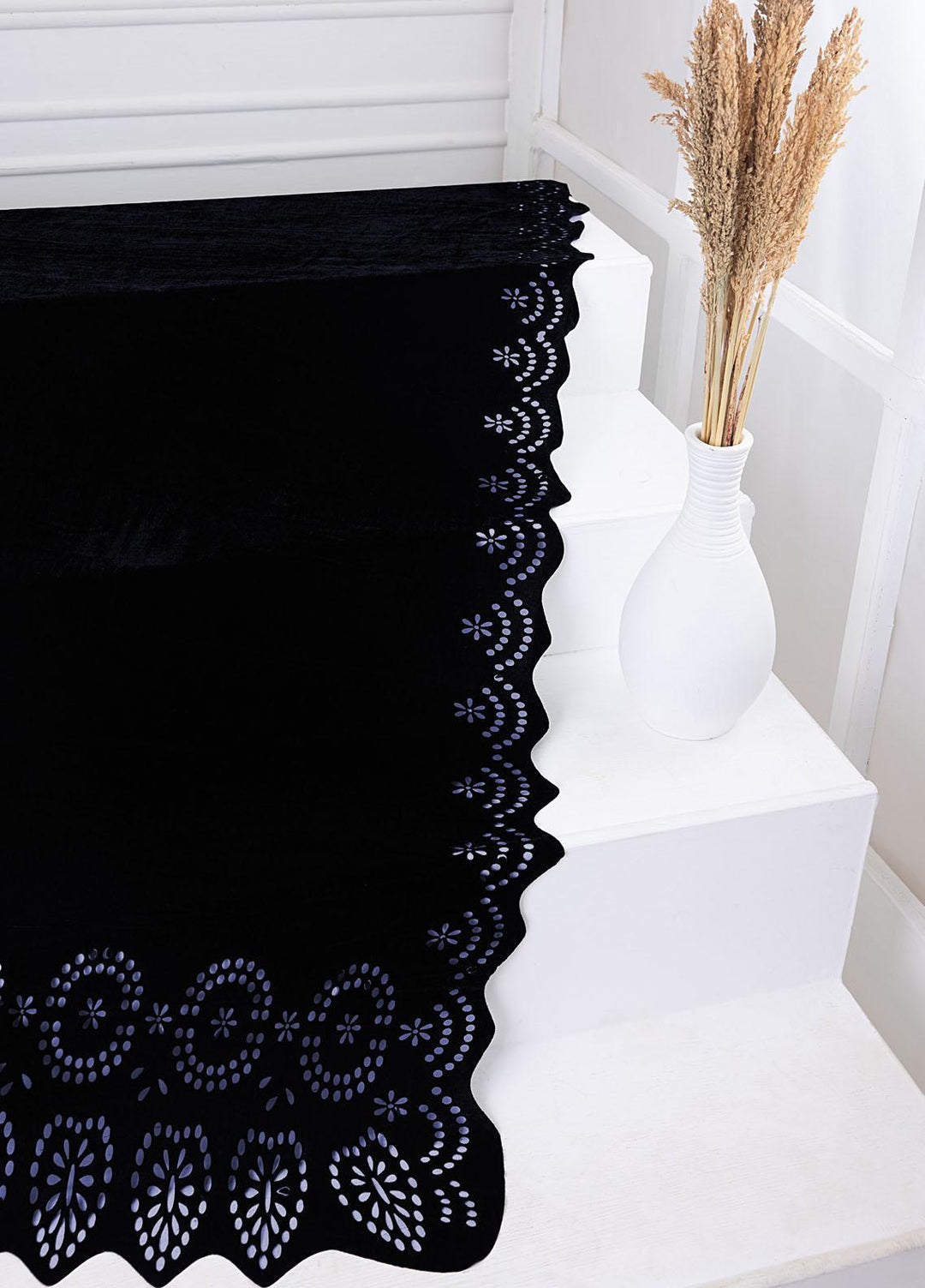 Lakhany Embroidered Velvet  Shawls LSM-2948 SHAWL (NB) - Luxury Velvet Shawls