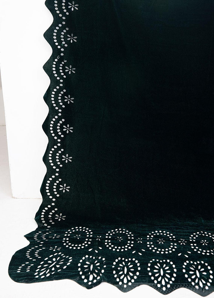 Lakhany Embroidered Velvet  Shawls LSM-2948 SHAWL (G) - Luxury Velvet Shawls