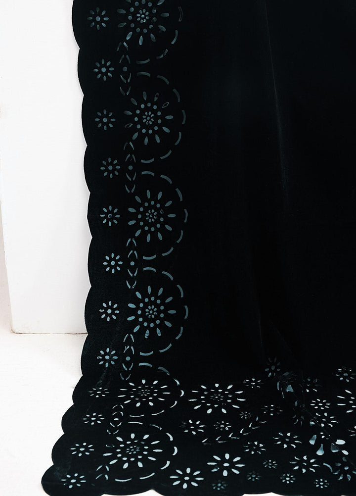 Lakhany Embroidered Velvet  Shawls LSM-2947 SHAWL (G) - Luxury Velvet Shawls