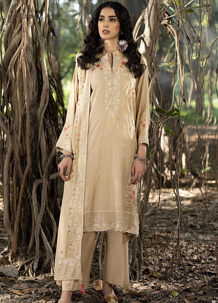Lakhany Embroidered Cashmere Wool Suits Unstitched 3 Piece LSM23WE LG-IZ-0052 - Winter Collection