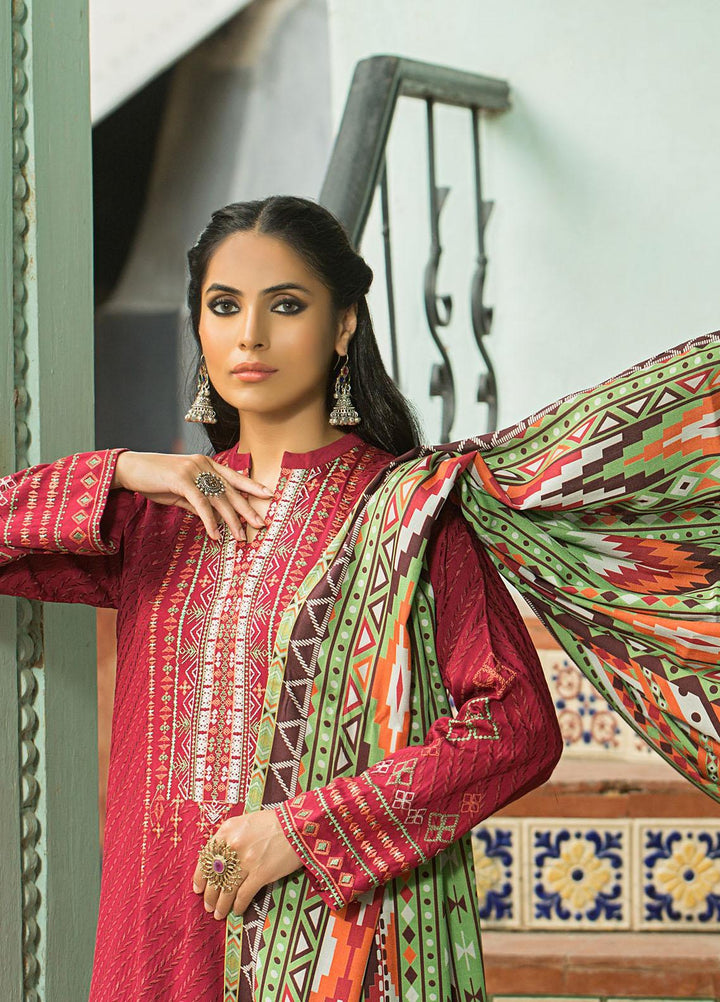 Lakhany Embroidered Karandi Suits Unstitched 3 Piece LSM22WE WEC-SA-0133 - Winter Collection
