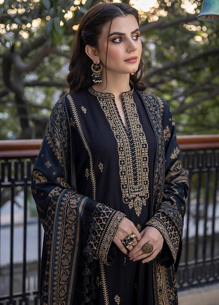 Lakhany Embroidered Slub Suits Unstitched 3 Piece LSM23WS LG-AM-0029 - Winter Collection