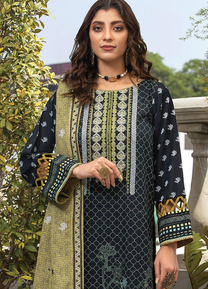 Lakhany Embroidered Khaddar Suits Unstitched 3 Piece LSM21WU-2 WKE-7019 - Winter Collection